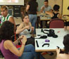 Fotografa de alumnos en el Taller de Elaboracin de Adaptaciones para Actividades de Autocuidado.